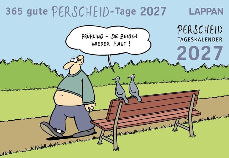 365 gute Perscheid-Tage 2027: Tageskalender