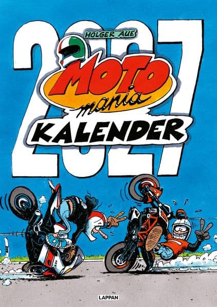 MOTOmania Kalender 2027: Monatskalender im Großformat