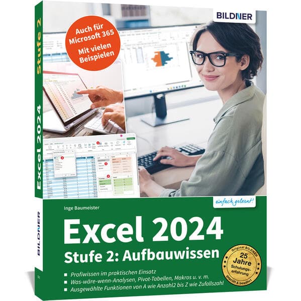 Excel 2024 - Stufe 2: Aufbauwissen