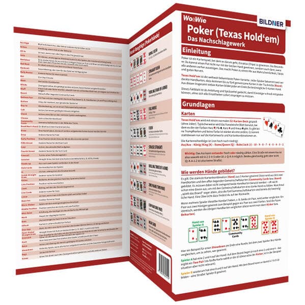 Poker (Texas Hold'em) verstehen - spielen - gewinnen: Alles auf einen Blick!