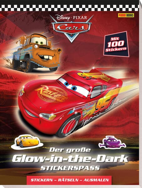 Disney Cars: Der große Glow-in-the-Dark-Stickerspaß