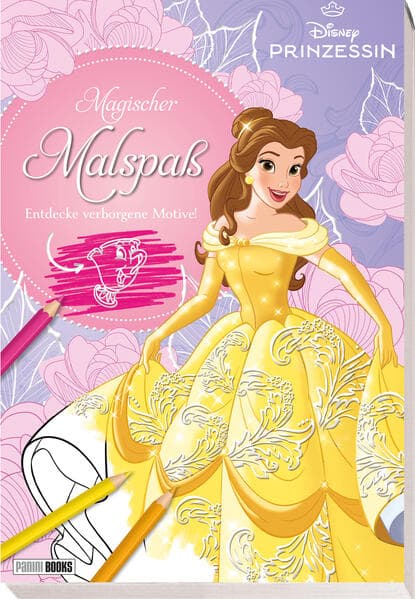 Disney Prinzessin: Magischer Malspaß - Entdecke verborgene Motive!