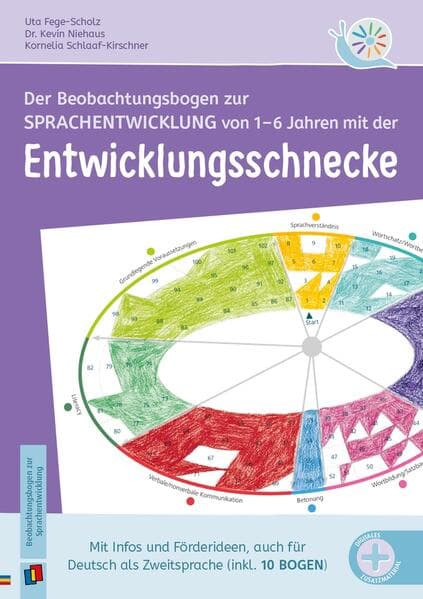 Der Beobachtungsbogen zur Sprachentwicklung von 1–6 Jahren mit der Entwicklungsschnecke