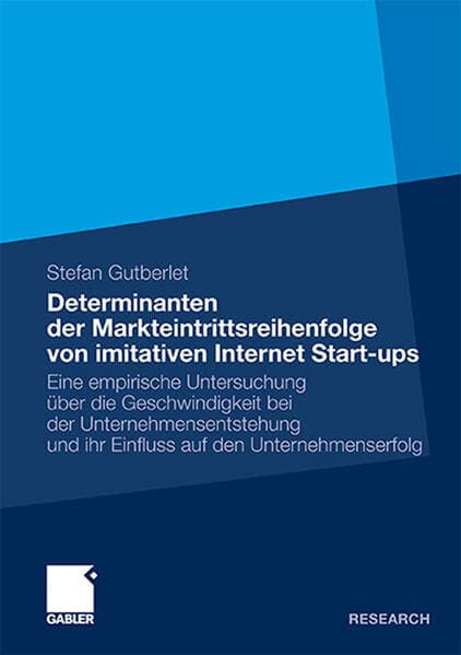 Determinanten der Markteintrittsreihenfolge von imitativen Internet Start-ups