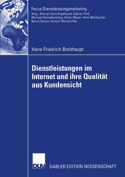 Dienstleistungen im Internet und ihre Qualität aus Kundensicht