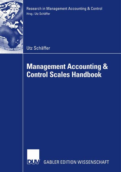 Management accounting & control scales handbook