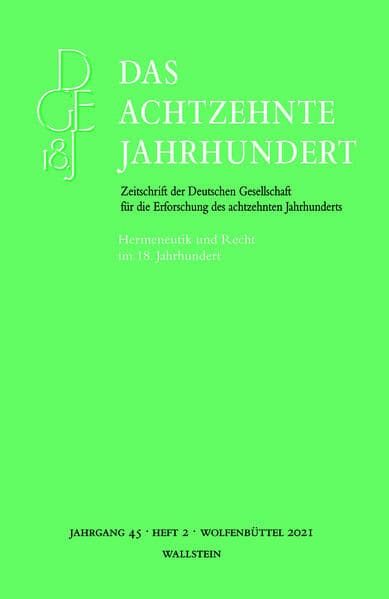 Das achtzehnte Jahrhundert