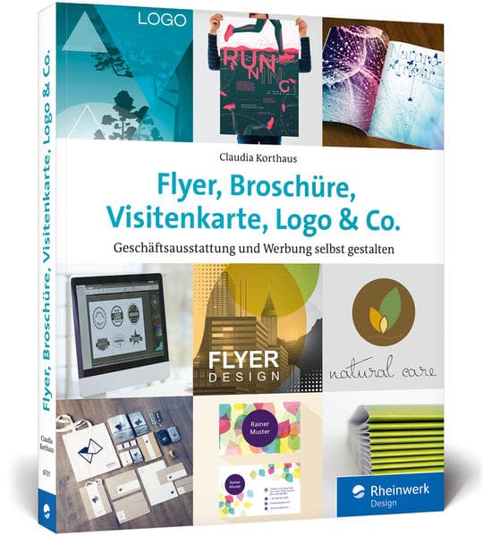 Flyer, Broschüre, Visitenkarte, Logo u. Co