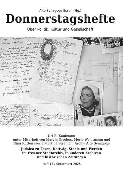 Archivführer zur Geschichte der Juden in Essen