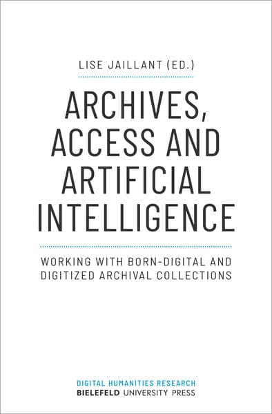 Archives, Access and Artificial Intelligence