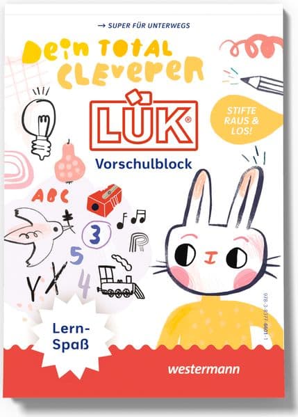 LÜK. Dein total cleverer LÜK Vorschulblock LERNSPASS