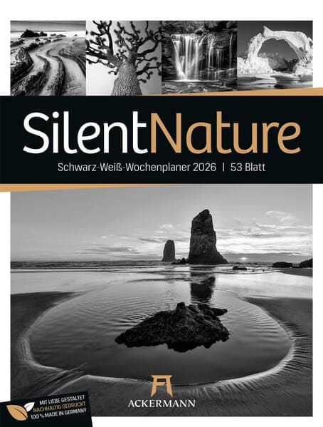 Silent Nature Wochenplaner Kalender 2026