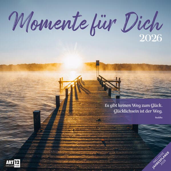 Momente für Dich Broschürenkalender 2026 - 30x30 - Art12