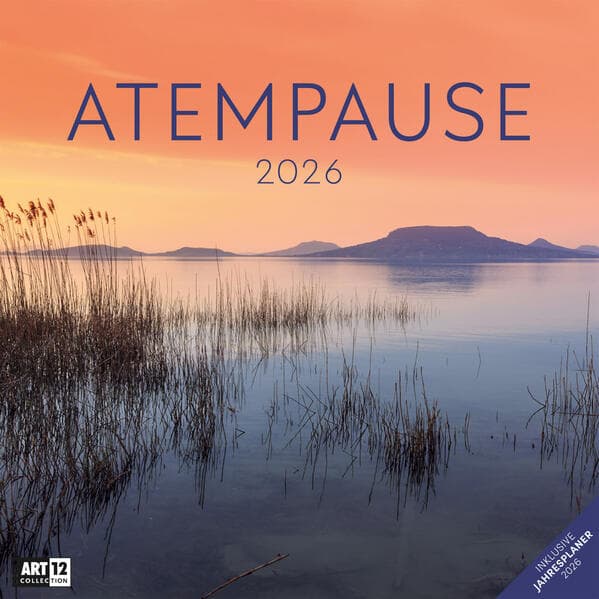 Atempause Broschürenkalender 2026 - 30x30 - Art12