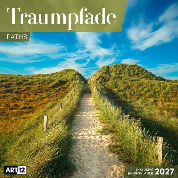 Traumpfade Kalender 2027 - 30x30 - Art12