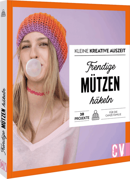 Kleine kreative Auszeit: Trendige Mützen häkeln