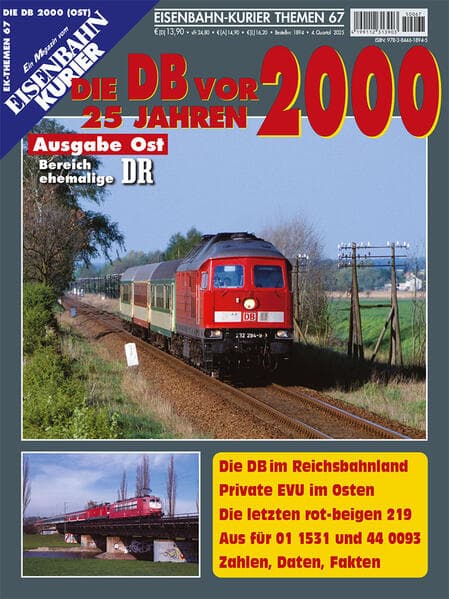 Die DB vor 25 Jahren - 2000 Ausgabe Ost