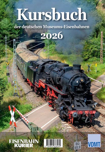 Kursbuch der deutschen Museums-Eisenbahnen - 2026
