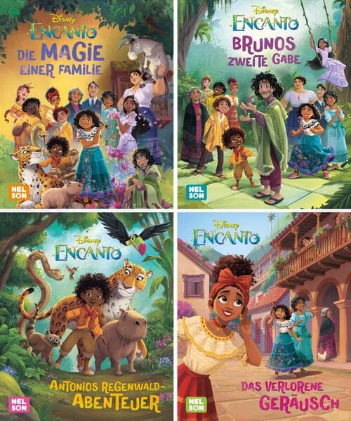 Nelson Mini-Bücher: Disney Encanto 1-4
