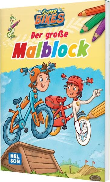 SUPERBIKES Der große Malblock