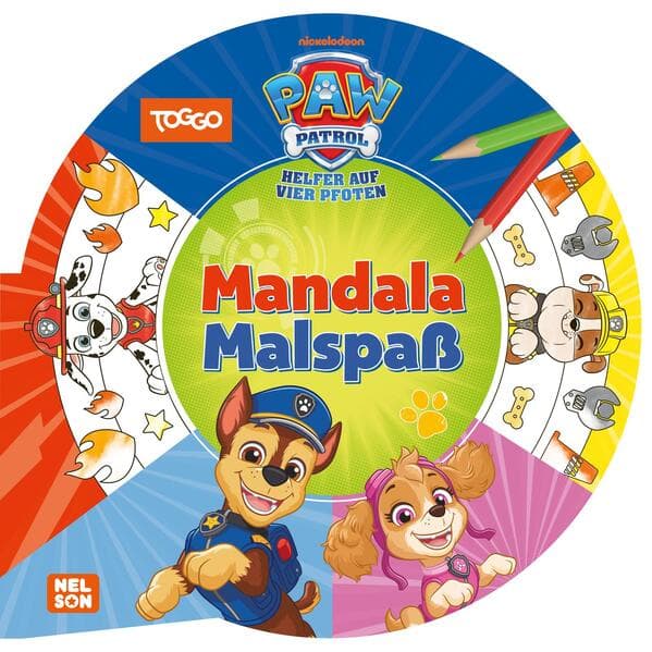 PAW Patrol Mitmachbuch: Mandala-Malspaß
