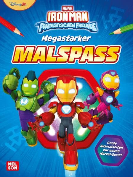 MARVEL: Iron Man und seine fantastischen Freunde: Megastarker Malspaß
