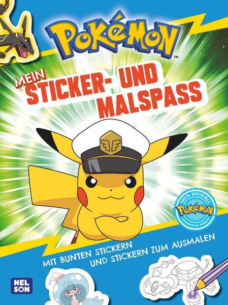 Pokémon Activity-Buch: Pokémon Mein Sticker- und Malspaß