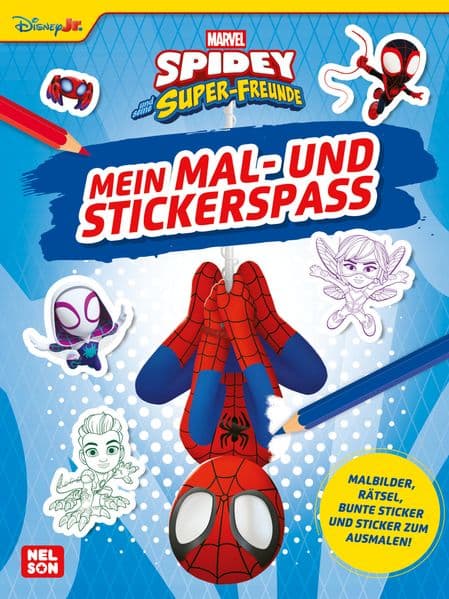 Spidey und seine Super-Freunde: Mein Mal- und Stickerspaß
