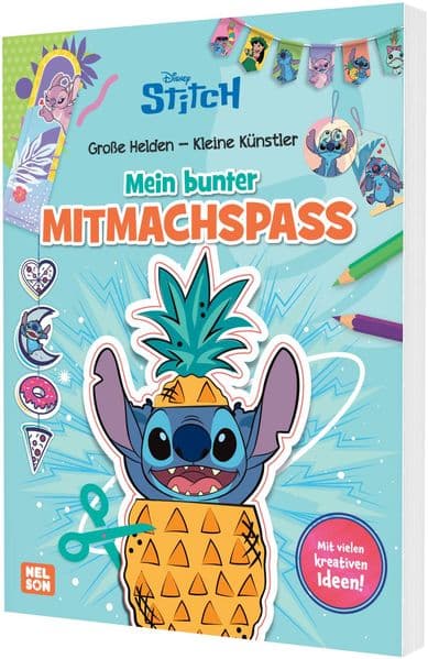 Disney Kreative Beschäftigung: Stitch: Mein bunter Mitmachspaß