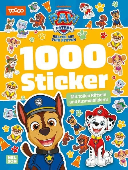 PAW Patrol Mitmachbuch: 1000 Sticker