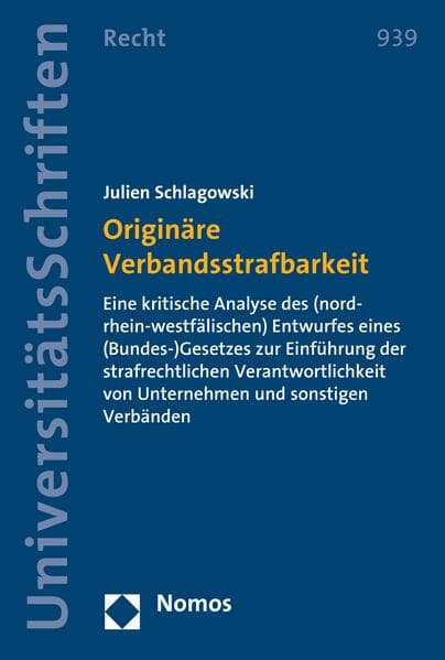 Originäre Verbandsstrafbarkeit