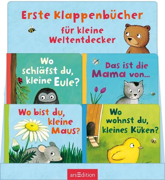Display Erste Klappenbücher