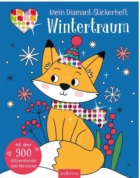 Mein Diamant-Stickerheft – Wintertraum