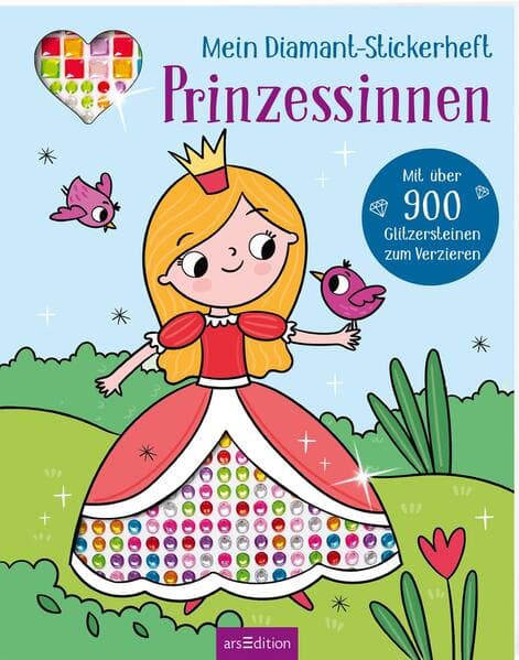 Mein Diamant-Stickerheft – Prinzessinnen