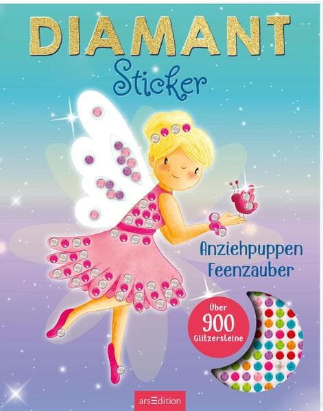 Diamantsticker Anziehpuppen – Feenzauber