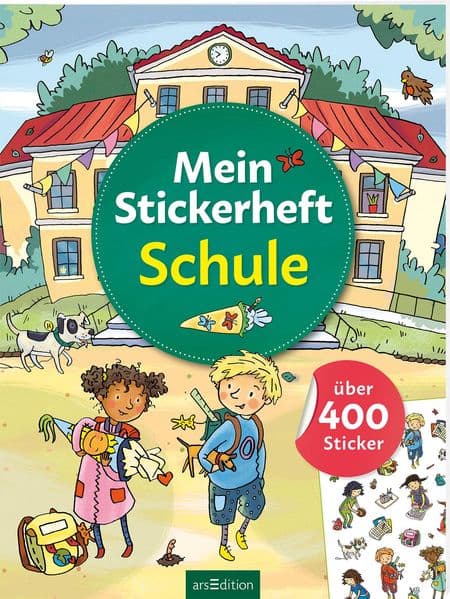 Mein Stickerheft – Schule