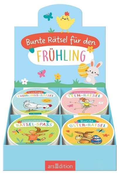 Display Frühlingsrätsel