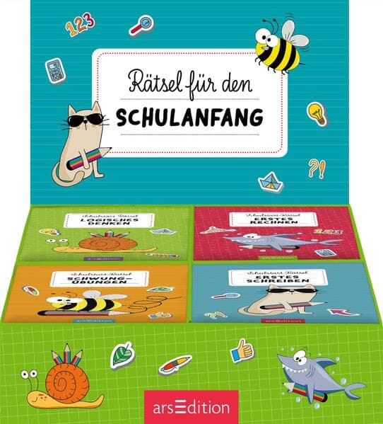 Display Rätsel für den Schulanfang