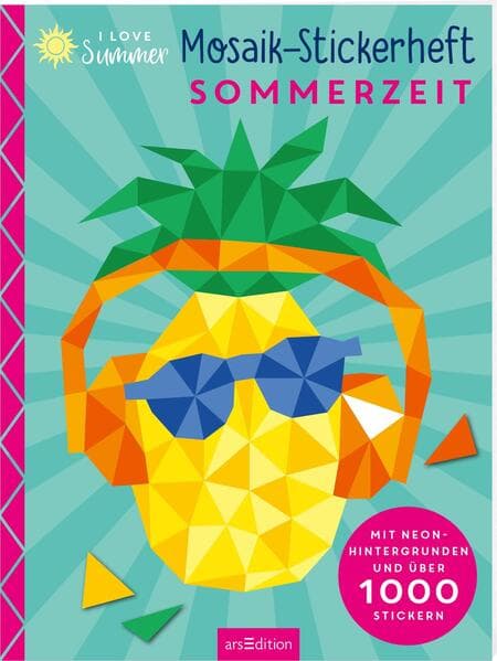 I Love Summer – Mosaik-Stickerheft Sommerzeit