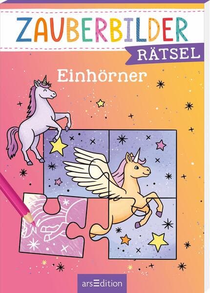 Zauberbilder-Rätsel – Einhörner