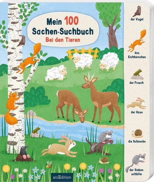 Mein 100 Sachen-Suchbuch – Bei den Tieren