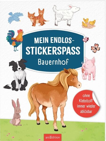 Mein Endlos-Stickerspaß – Bauernhof