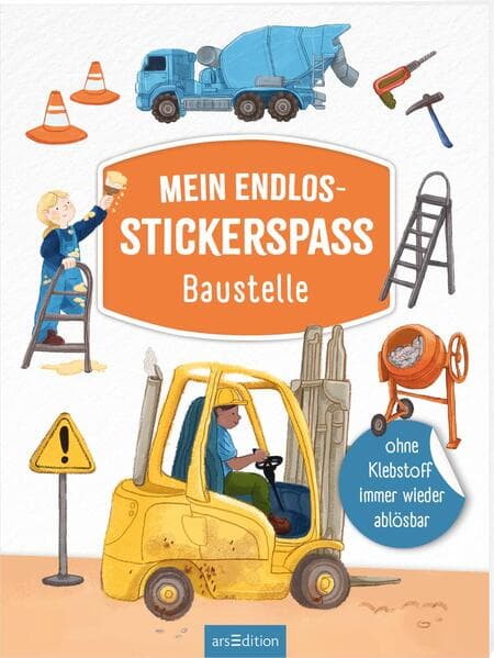 Mein Endlos-Stickerspaß – Baustelle
