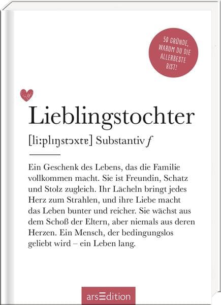 Lieblingstochter (Substantiv, f)
