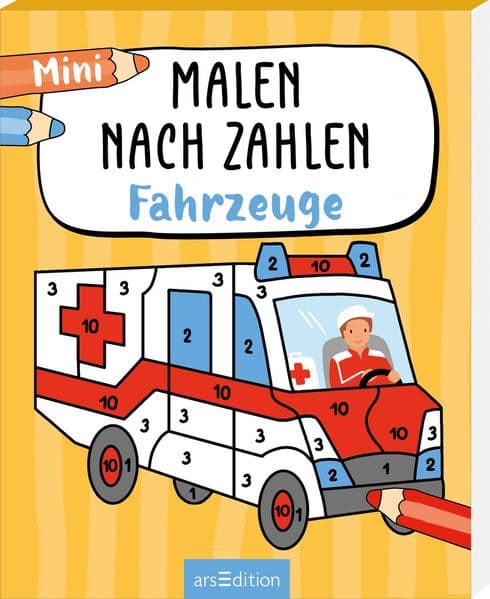 Malen nach Zahlen Mini – Fahrzeuge