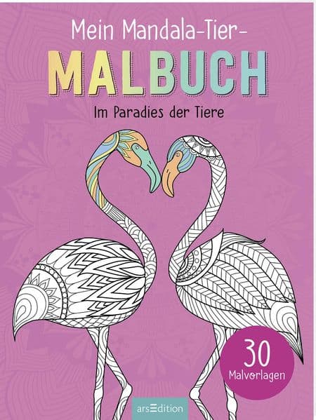 Mein Mandala-Tier-Malbuch – Im Paradies der Tiere