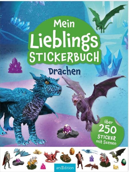 Mein Lieblings-Stickerbuch – Drachen