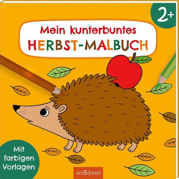 Malbuch ab 2 – Mein kunterbuntes Herbst-Malbuch