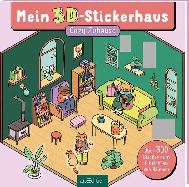 Mein 3D-Stickerhaus – Cozy Zuhause