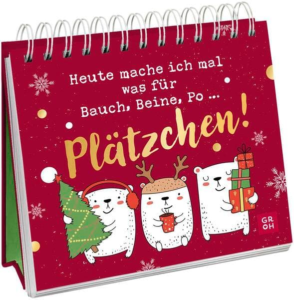 Heute mache ich mal was für Bauch, Beine, Po … Plätzchen!